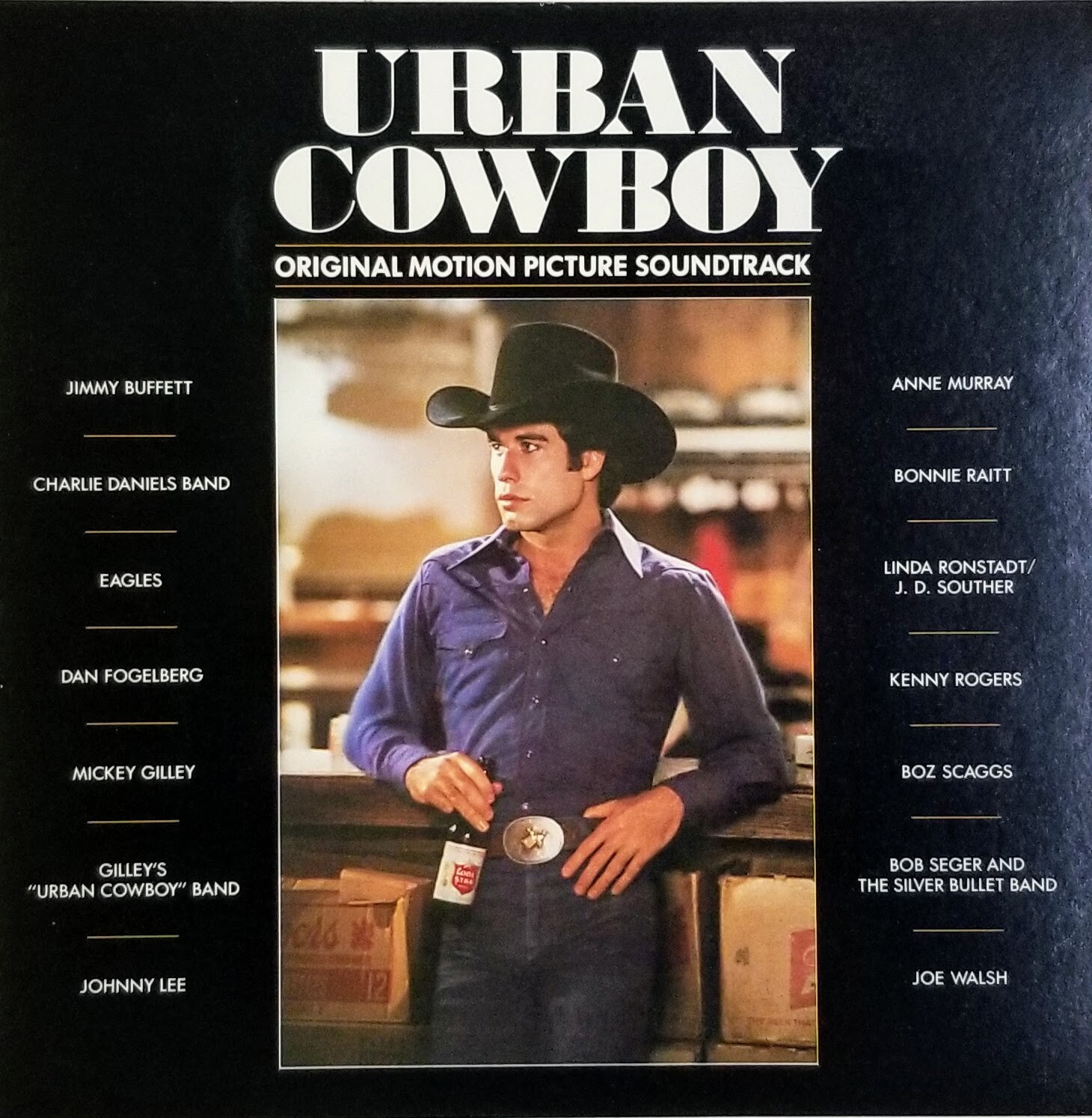 URBAN COWBOY-ORIGINAL SOUNDTRACK Promo Album Flat 1980 Suitable For Framing