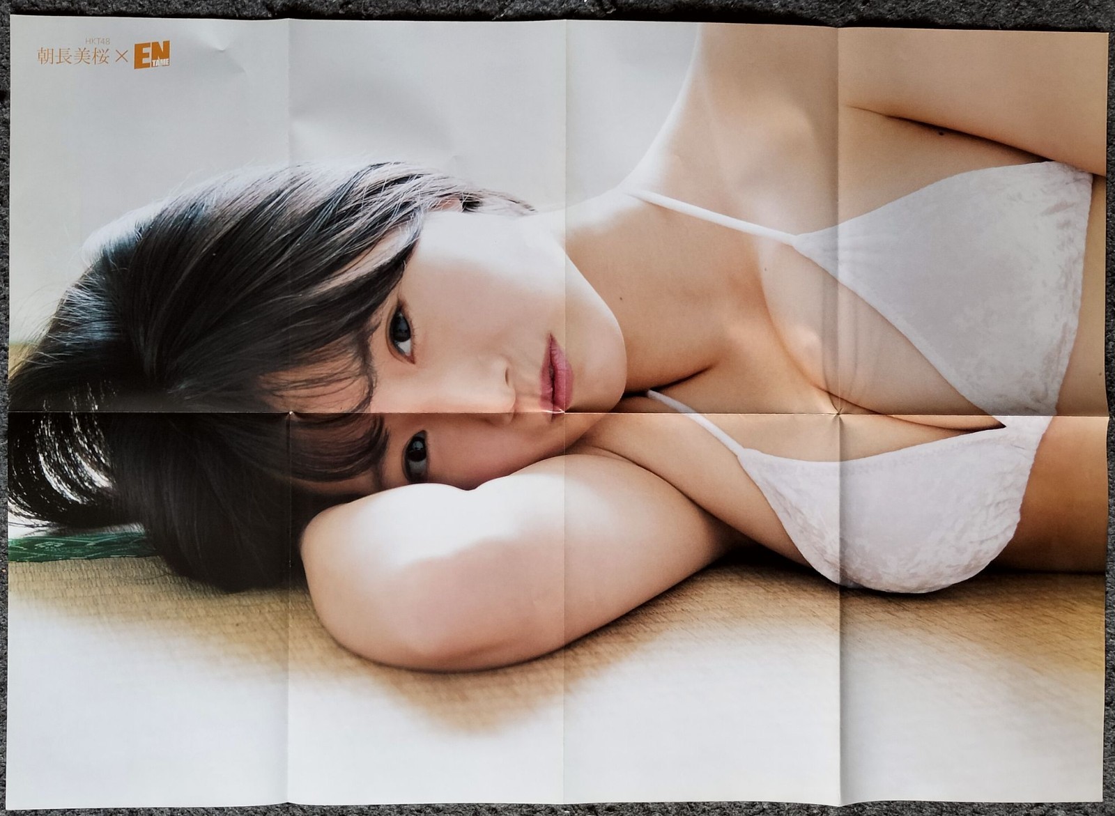 HKT48 MIO TOMONAGA Poster Three Pieces Lot /NMB48 Mai Fukagawa /AKB48