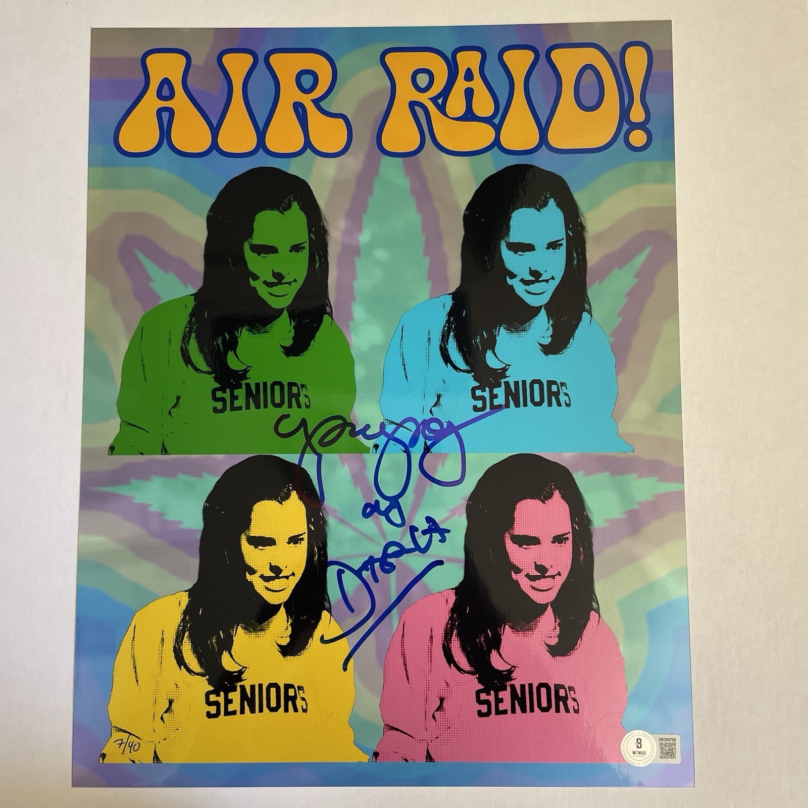 Parker Posey autographed signed 11×14 photo Dazed & Confused Beckett COA
