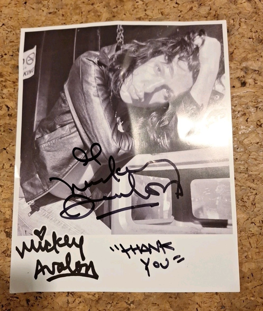 Mickey Avalon Autographed 8×10 Dirt Nasty Simon Rexx Subnoize Srh Big B Juggalo