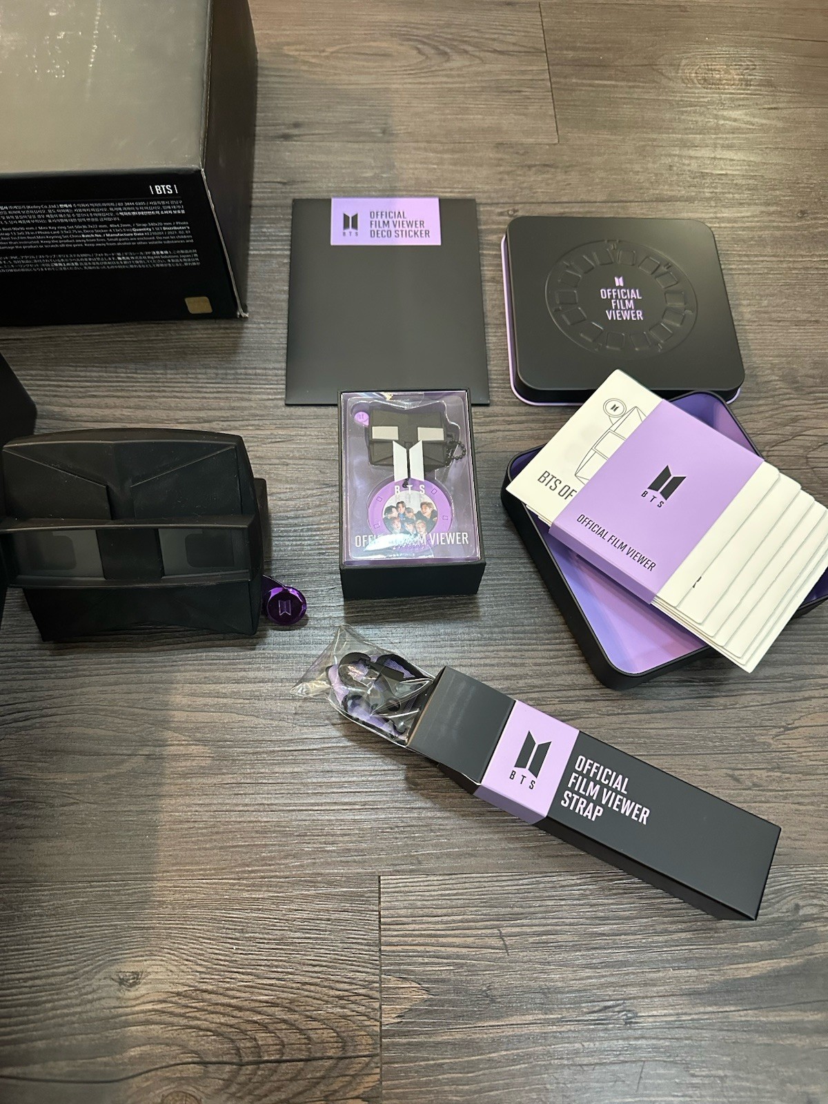 BTS OFFICIAL FILM VIEWER SPECIAL KIT VER. 1 SP (NO PHOTOCARDS) Incomplete READ
