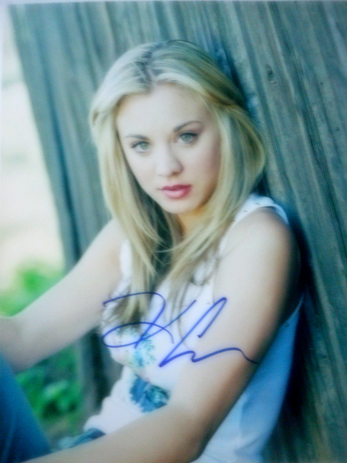 Kaley Cuoco Johnny Galecki signed THE BIG BANG THEORY 8 x 10 Photo COA & Holo’s