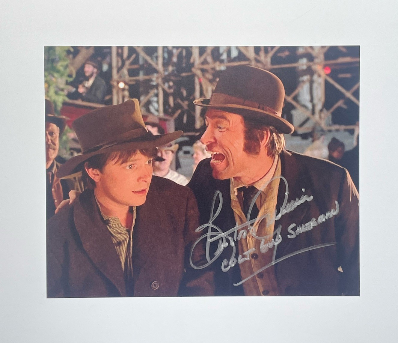 Burton Gilliam Authentic Hand Signed 8×10, Back To The Future 3