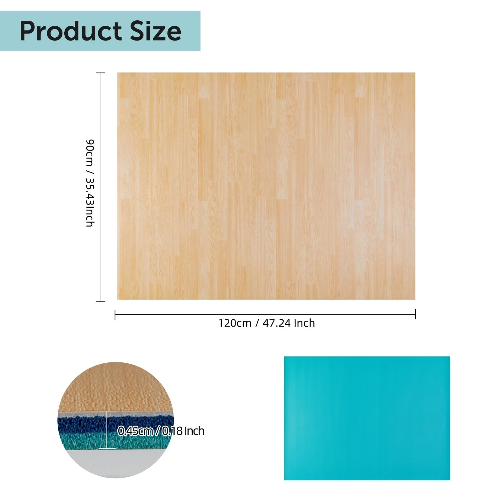 Marley Dance Floor, Portable Dance Floor Mat for Ballet Jazz & Pop, Non-Slip …