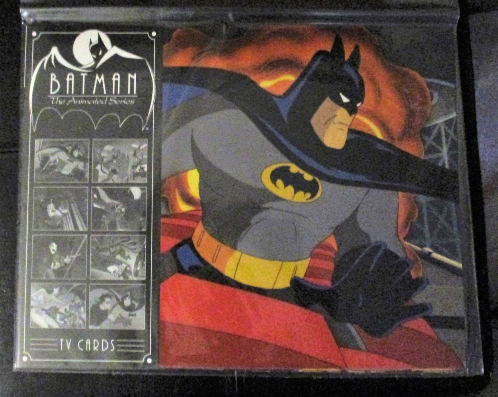 BATMAN ANIMATED SERIES TV CARDS DC COMICS SET CATWOMAN POISON IVY ROBIN MANBAT