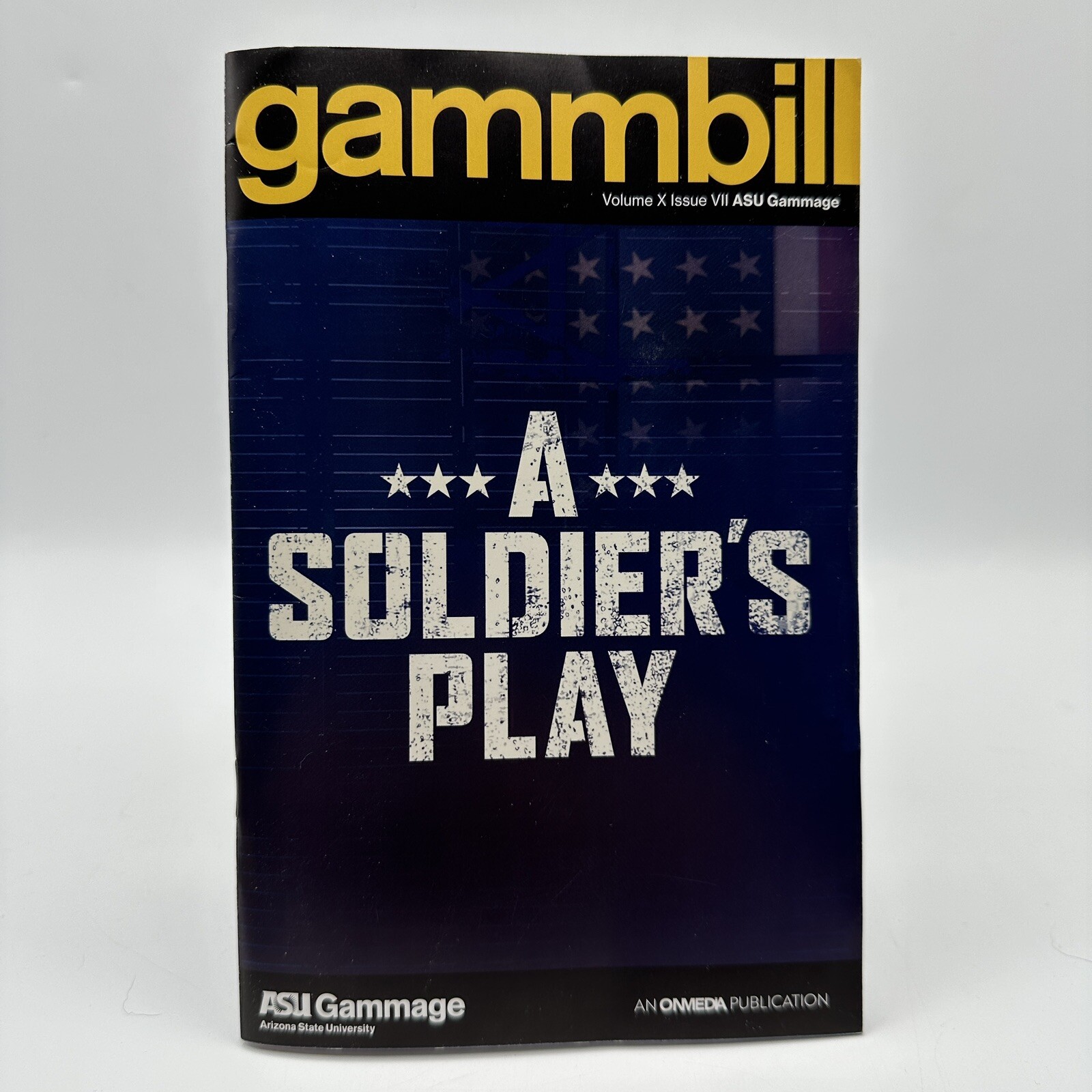 A Soldier’s Play Gammbill Playbill National Tour 5/2023 Arizona Gammage