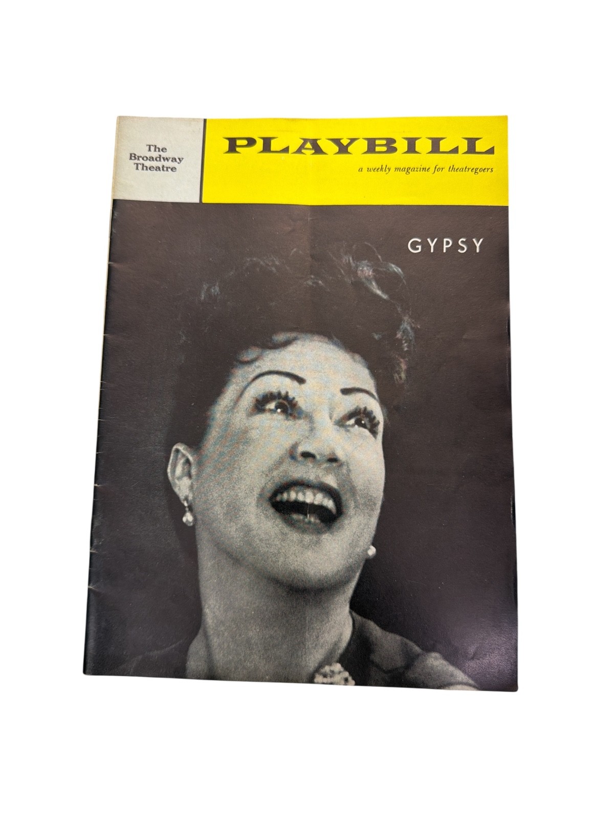 1959 Gypsy Broadway Playbill Ethel Merman Sondheim Robbins