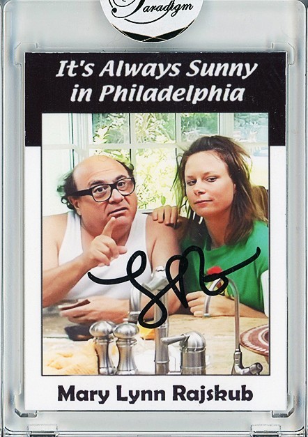 -IT’S ALWAYS SUNNY IN PHILADELPHIA- GAIL THE SNAIL Signed/Autograph/Auto TV Card