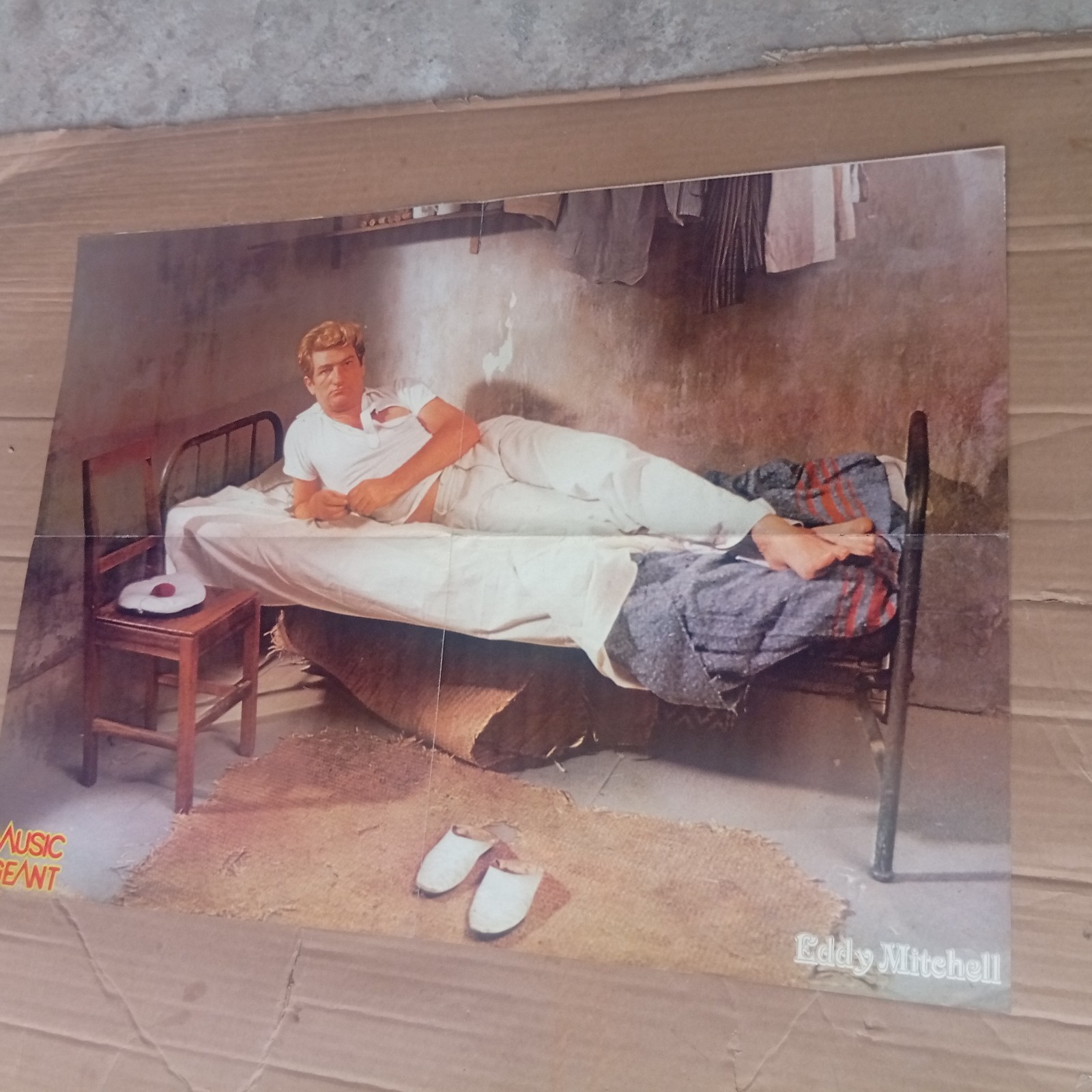 Vintage Poster Deborah Harry Eddy Mitchell Wall Art Collectible Original 17×26