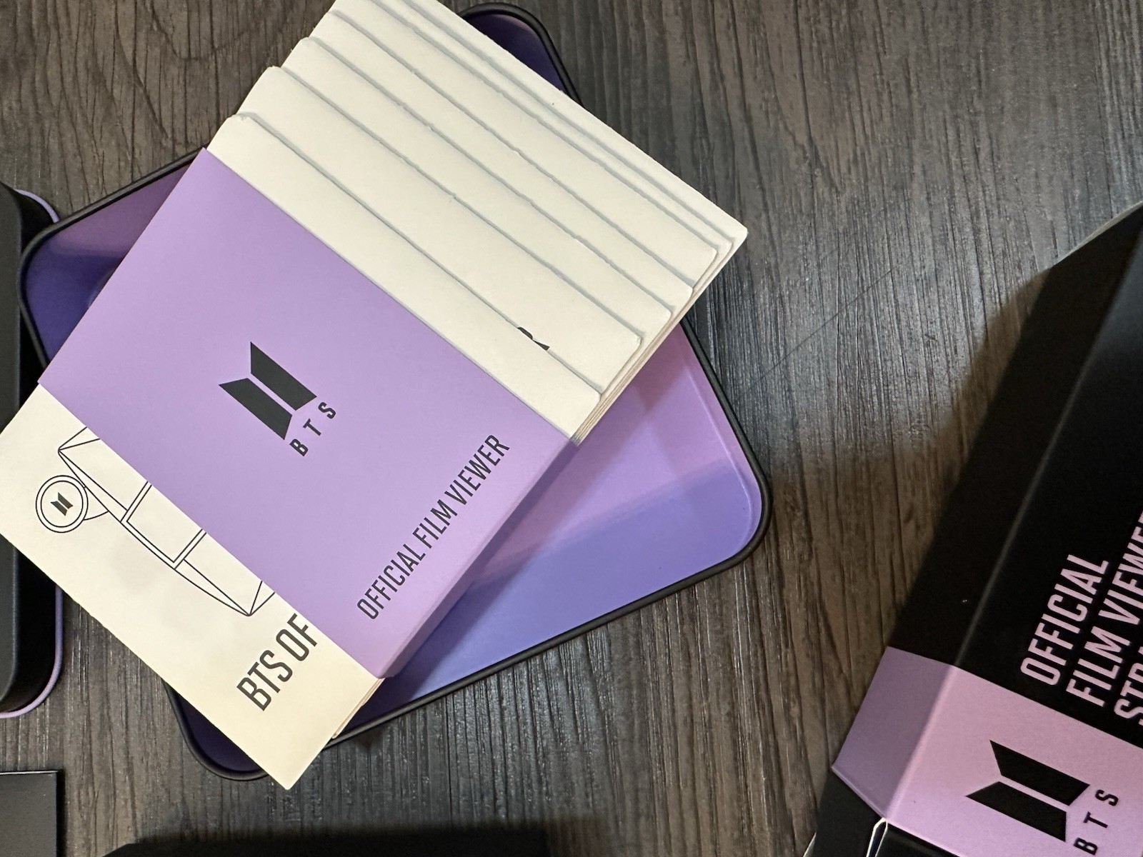BTS OFFICIAL FILM VIEWER SPECIAL KIT VER. 1 SP (NO PHOTOCARDS) Incomplete READ