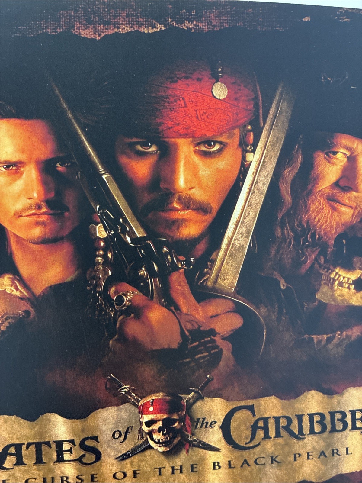 Pirates of the Caribbean – Curse of the Black Pearl Movie Poster 8.25″ x 10.75″