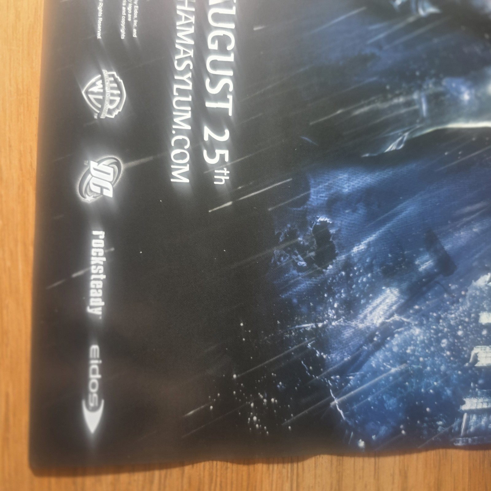Original SDCC Promo Batman Arkham Asylum Poster 11″ by 17″ Conroy Sorkin Hamill