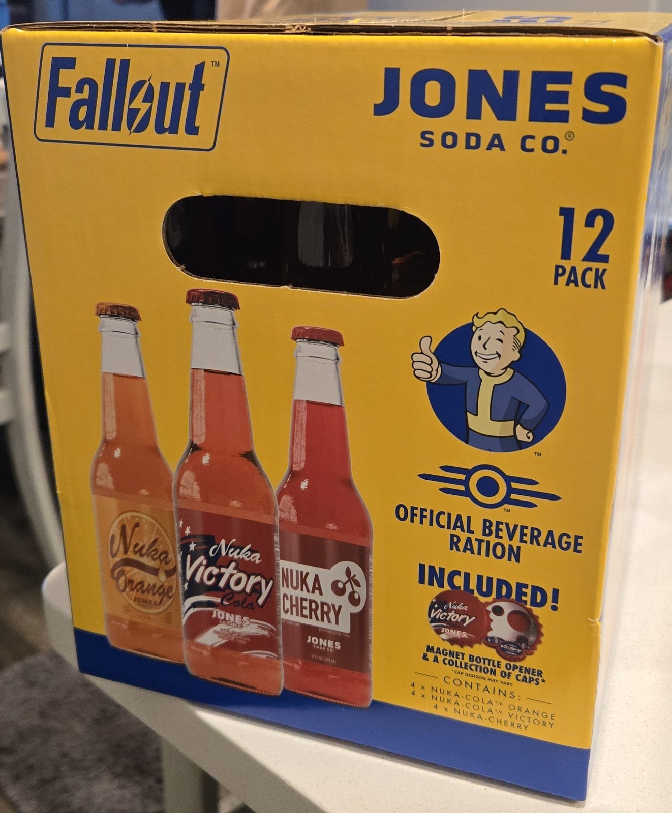 Fallout Jones Soda Co Nuka-Cola Official Beverage Ration 12 Pack Special Edition