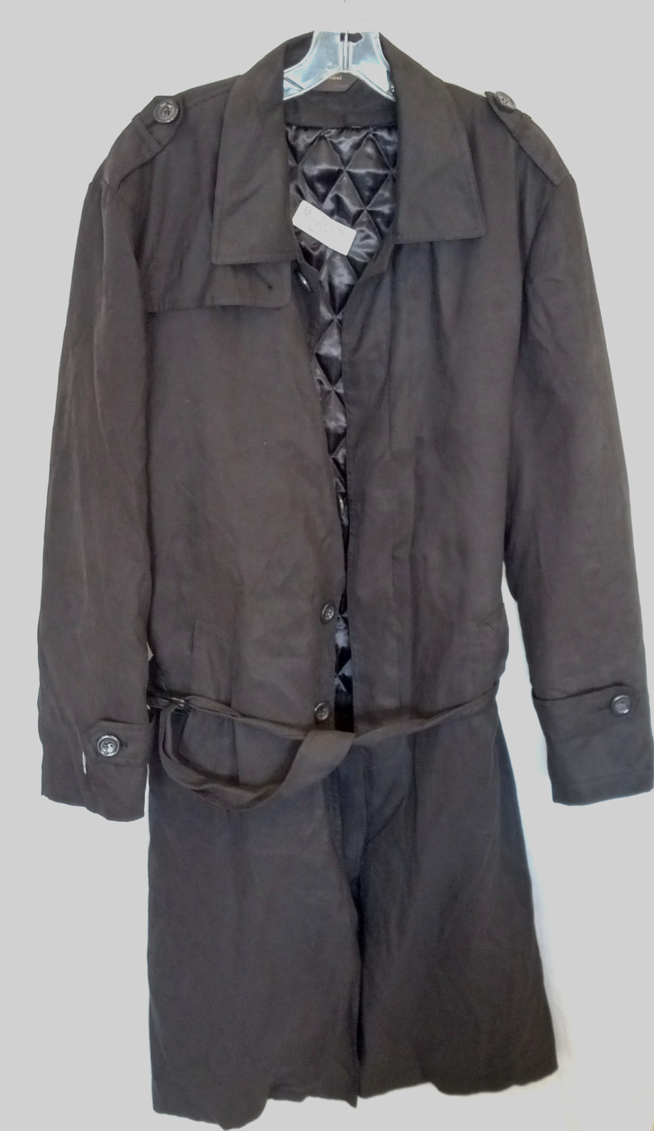 Bones TV Show Used Wardrobe Costume Prop David Boreanaz Seeley Booth Coat Jacket