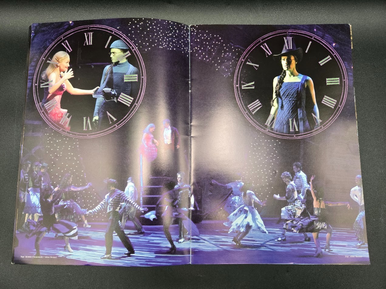 Wicked Program Autographed Broadway Show Stephanie Block Jenna Green