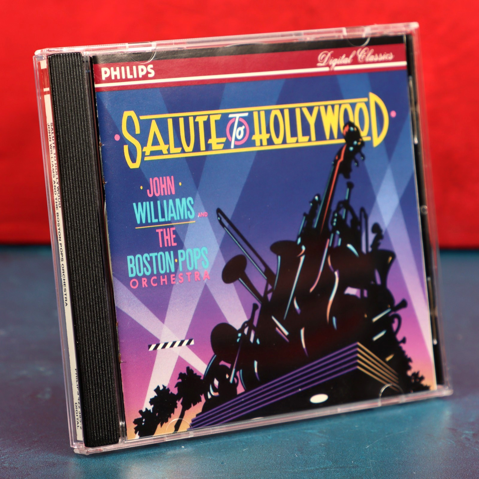 John Williams & The Boston Pops Salute To Hollywood CD Vintage 1989 Pre-Owned