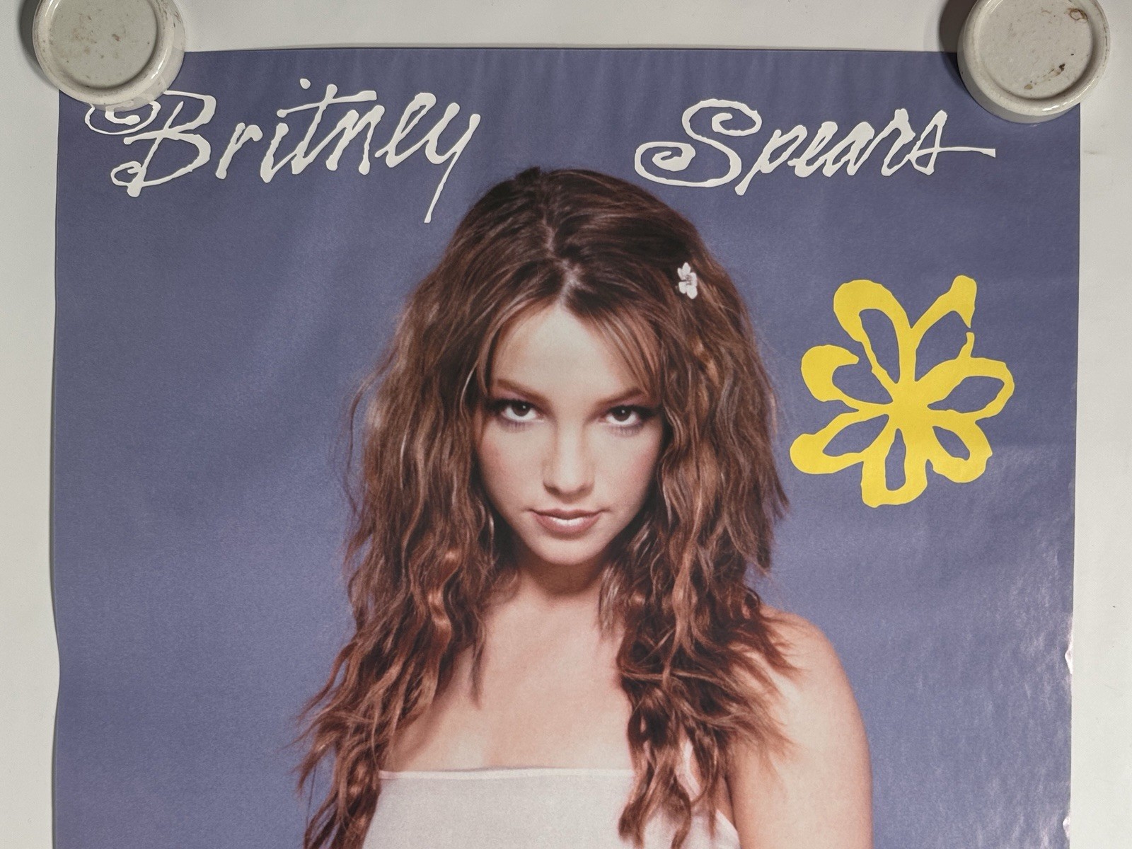 Original 1999 Brittany Spears Funky #9027 Poster Pop Music Artist 22 x 34.5”