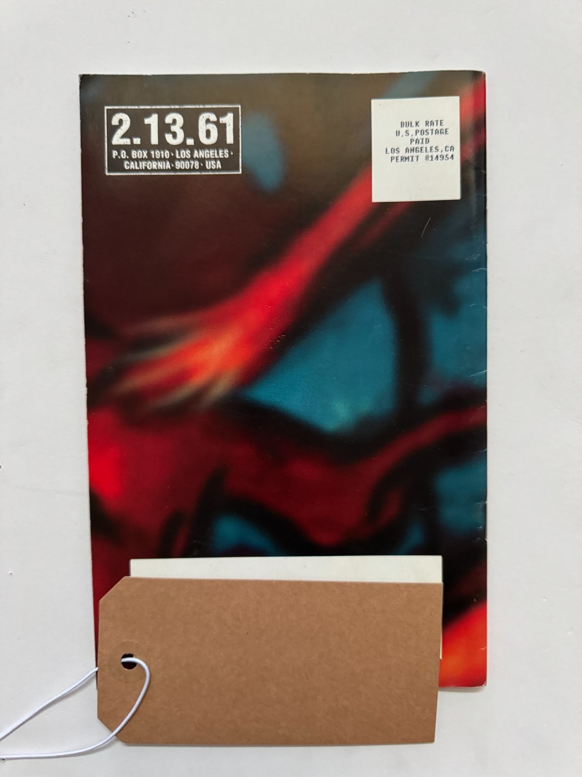 1996 Henry Rollins Mail Order Catalog 2.13.61 Get In The Van Black Flag Book