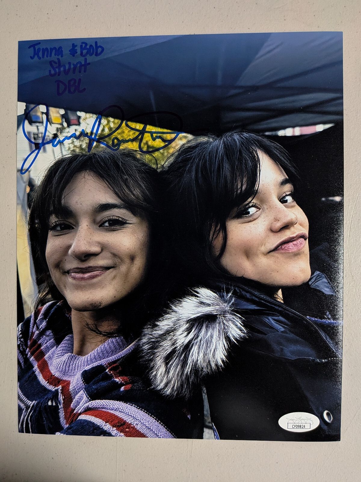 JEWELIANNA RAMOS ORTIZ Signed 8X10 Photo Beetlejuice 2 stunt double Ortega JSA