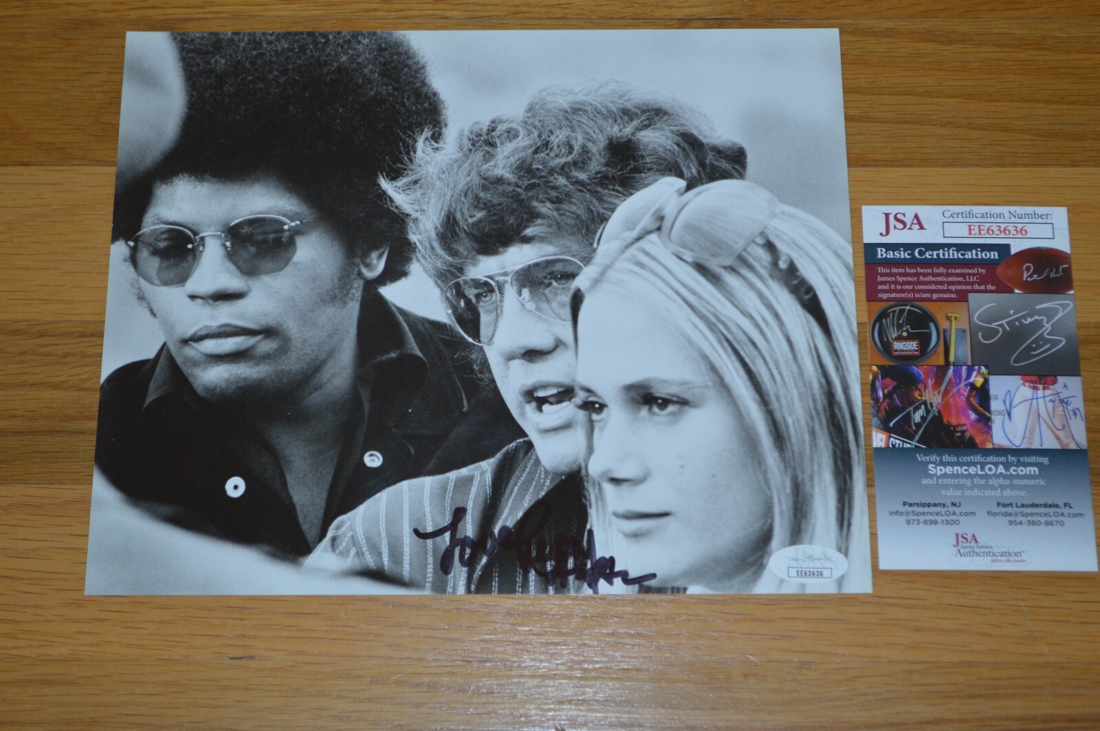Peggy Lipton Autographed 8×10 Vintage “Mod Squad” Photo with JSA COA ~ Julie