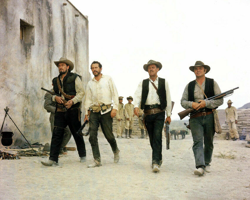 The Wild Bunch Classic William Holden Borgnine Poster 16×20 Canvas Giclee