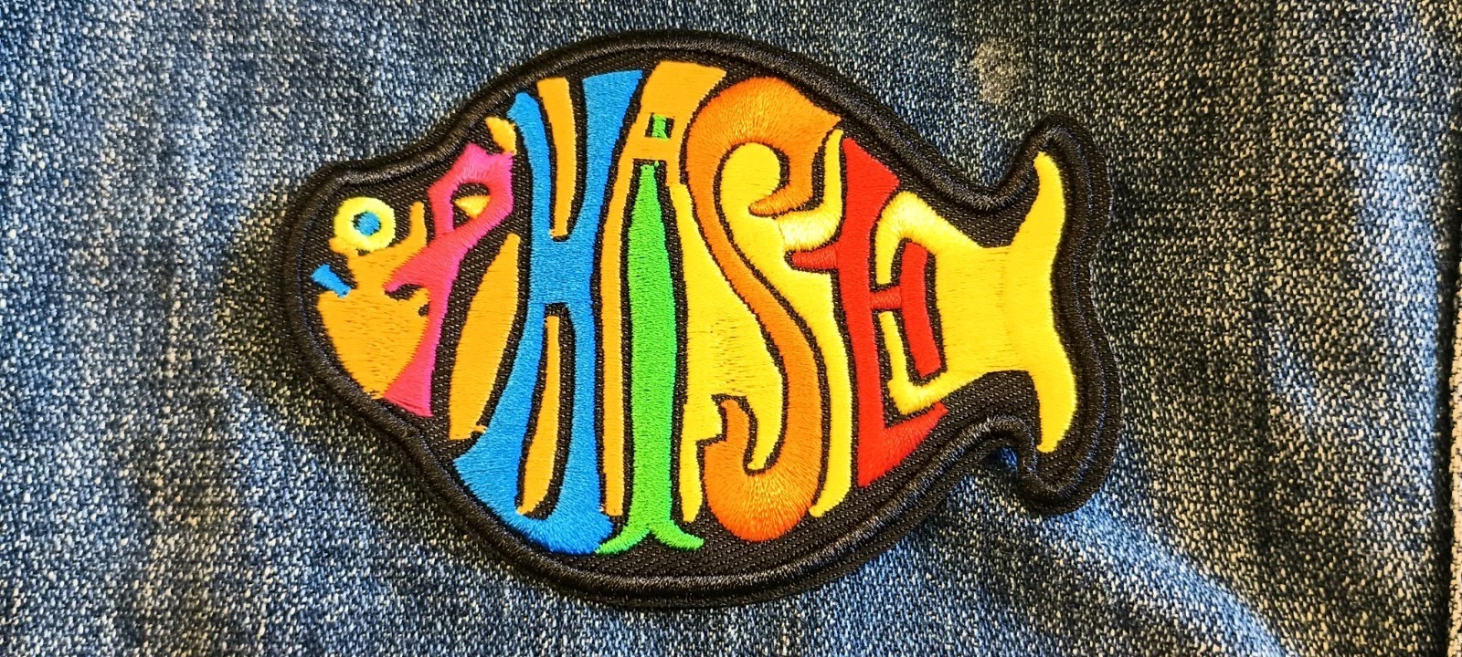 Phish Mod Logo 4 Inch Iron On Patch