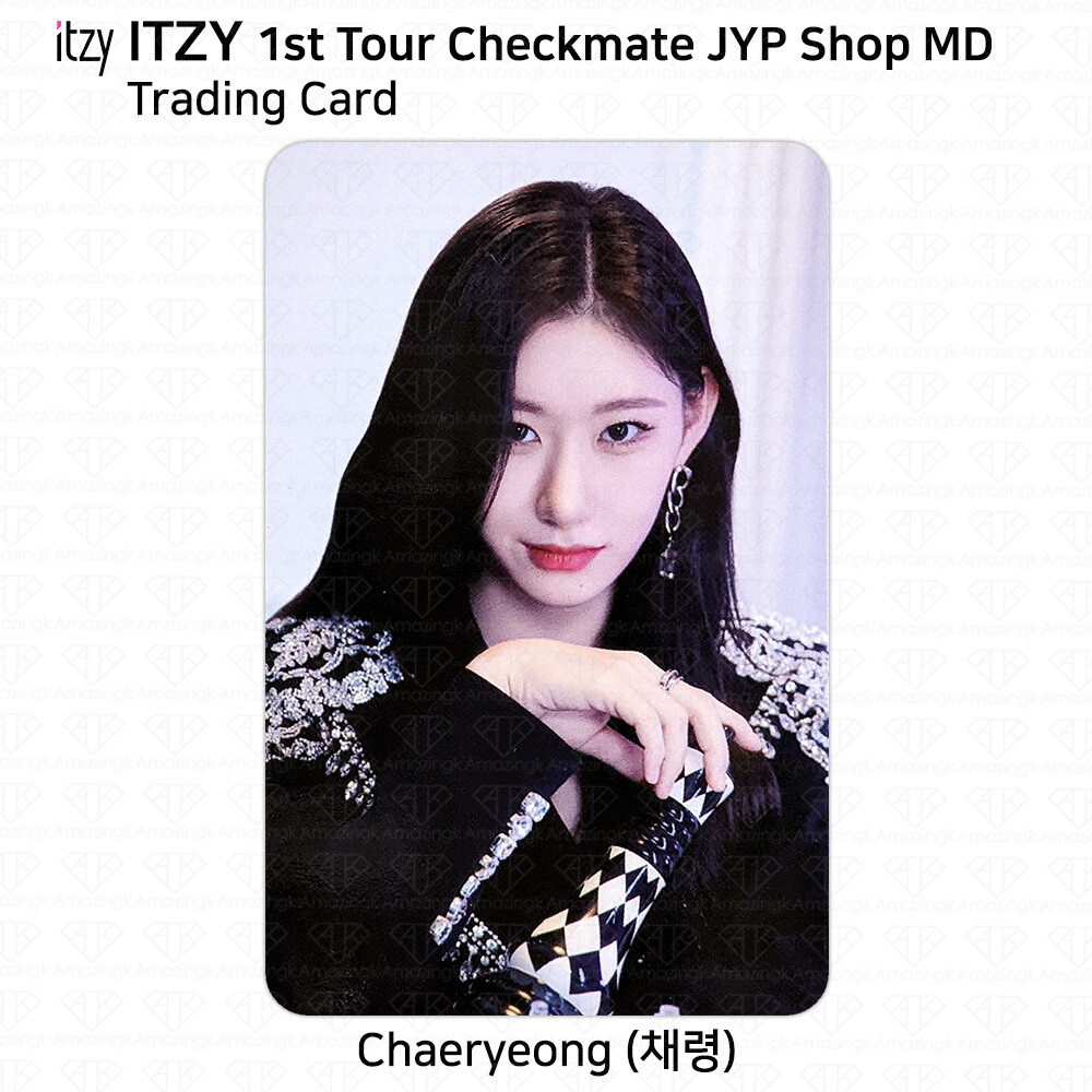 ITZY 1st Tour Checkmate Official MD Trading card Photocard JYP SHOP KPOP K-POP