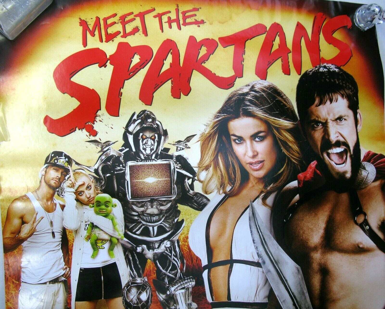 Meet The Spartans Single Sided Original Collectible DVD Movie Poster 27″ x 40″