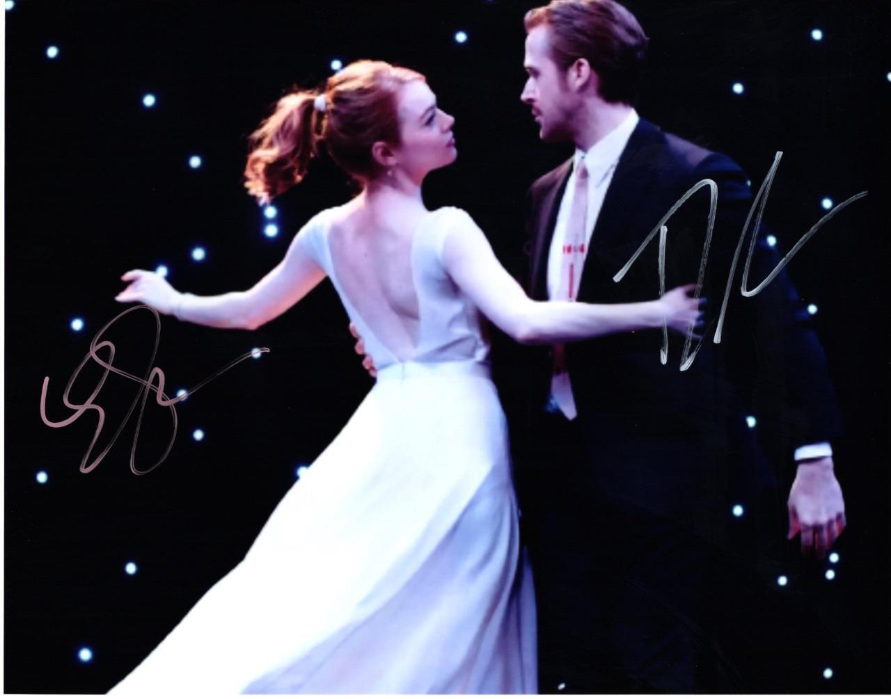 Ryan Gosling Emma Stone autographed 11×14 Photo signed Picture pic and COA