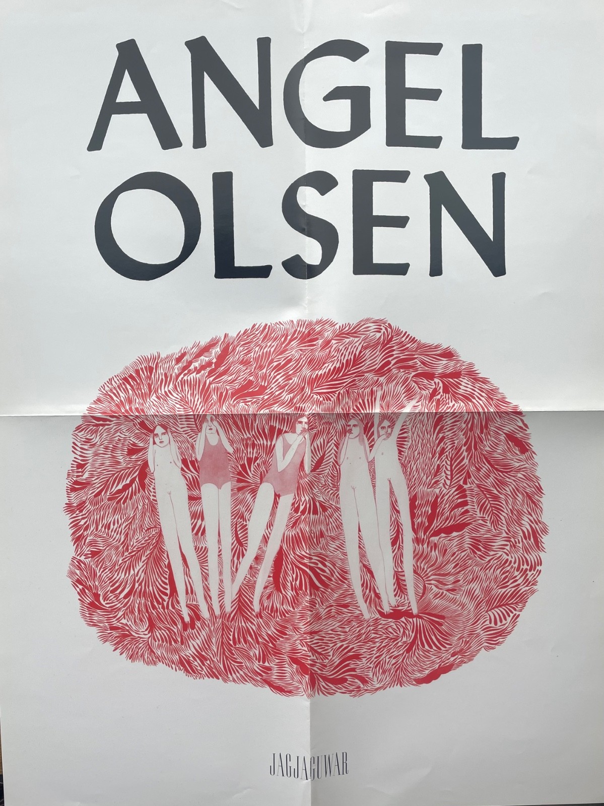 Angie Olsen Burn Your Fire for No Witness Poster 22″ x 17″
