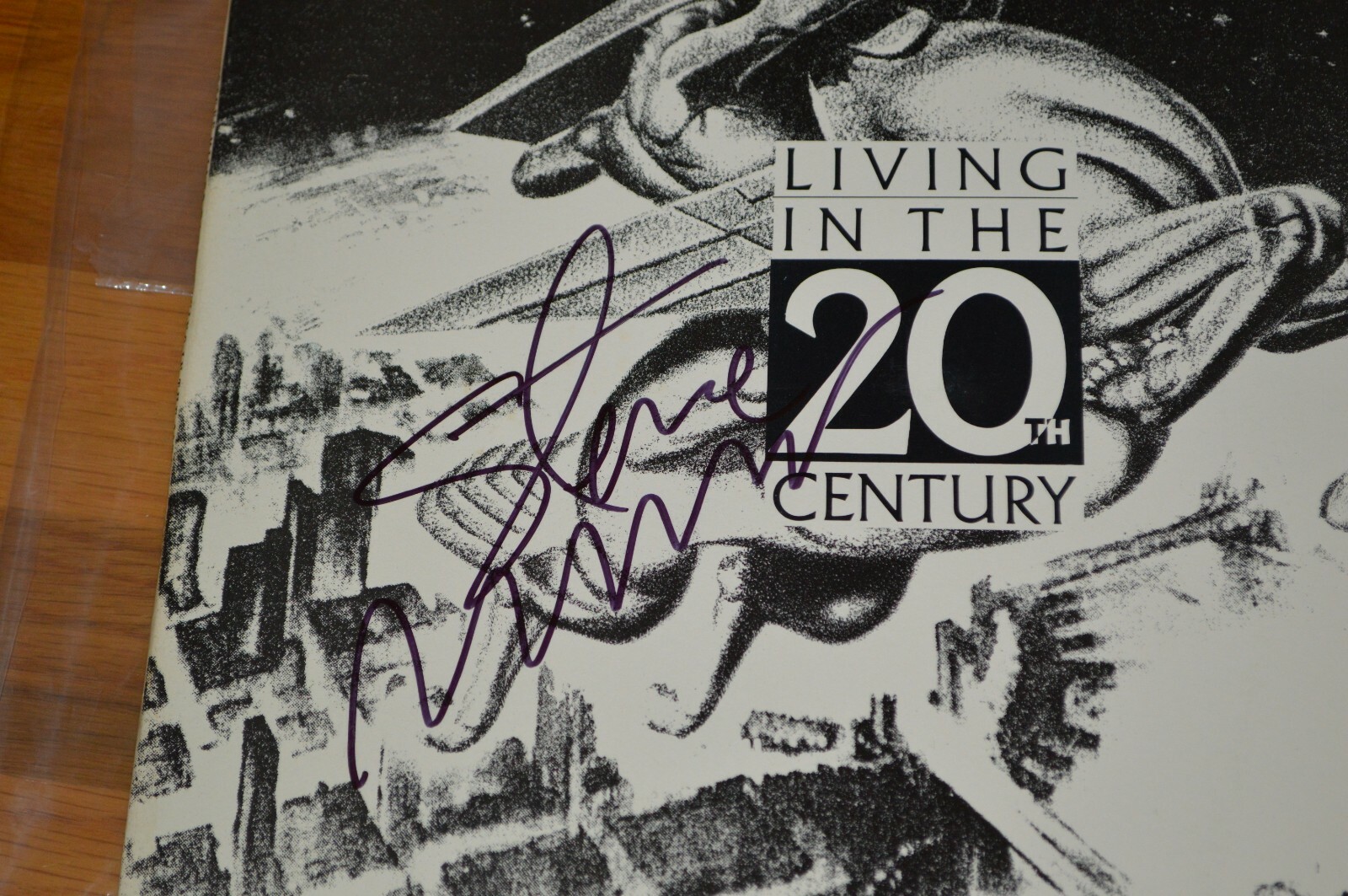 Steve Miller Signed “Living In The 20th Century” Original Vinyl LP Cover PSA