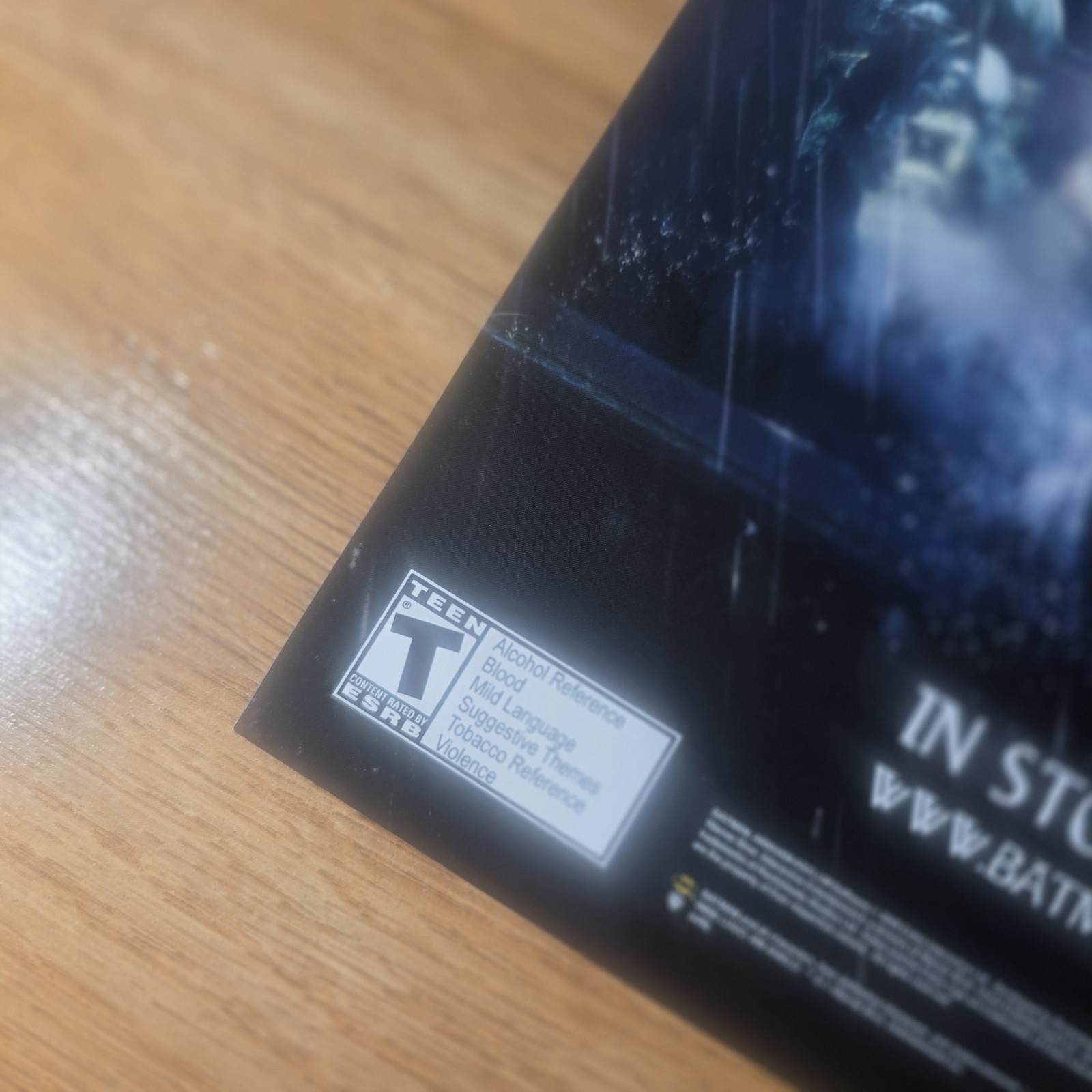 Original SDCC Promo Batman Arkham Asylum Poster 11″ by 17″ Conroy Sorkin Hamill