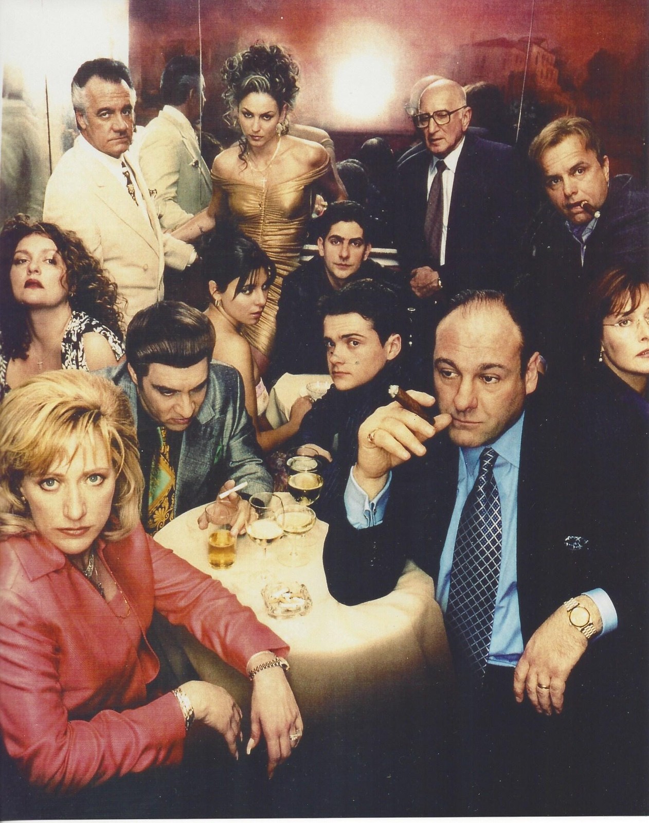 THE SOPRANOS 8X10 PHOTO TV SHOW MAFIA ORGANIZED CRIME MOBSTER MOB PICTURE