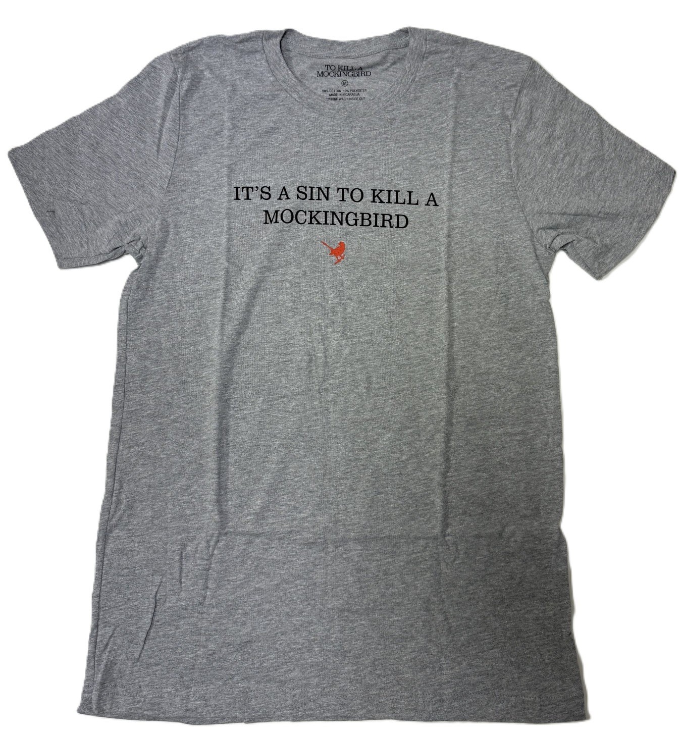 To Kill A Mockingbird Broadway Musical GREY SIN UNISEX tee t-shirt NEW ORIGINAL
