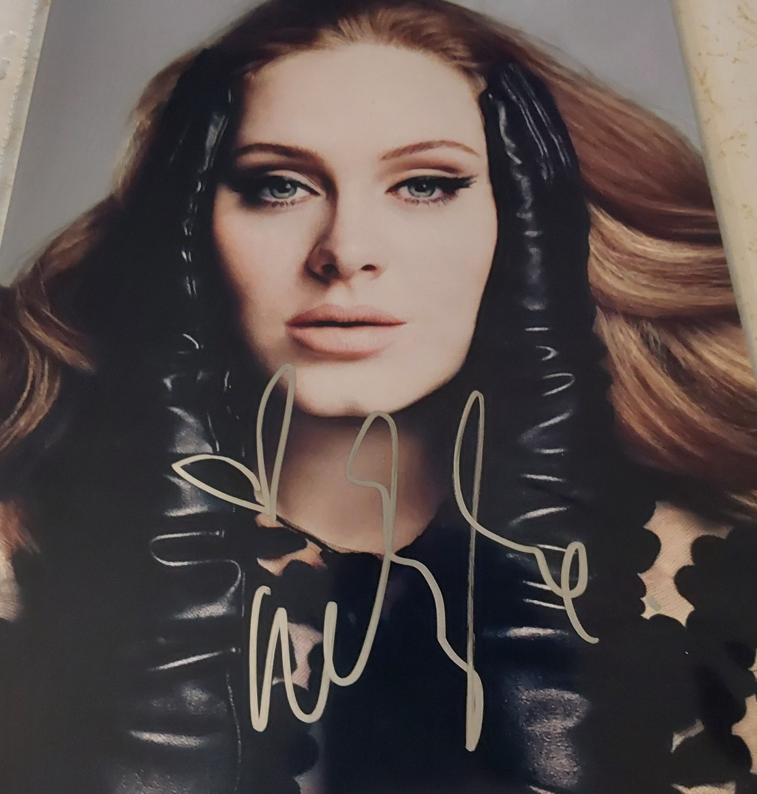 ADELE Singer Songwriter Music Signed Autographed Photo COA