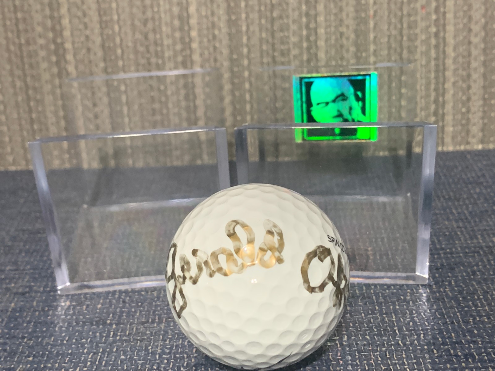 GERALD OKAMURA Autographed NIKE Golfball