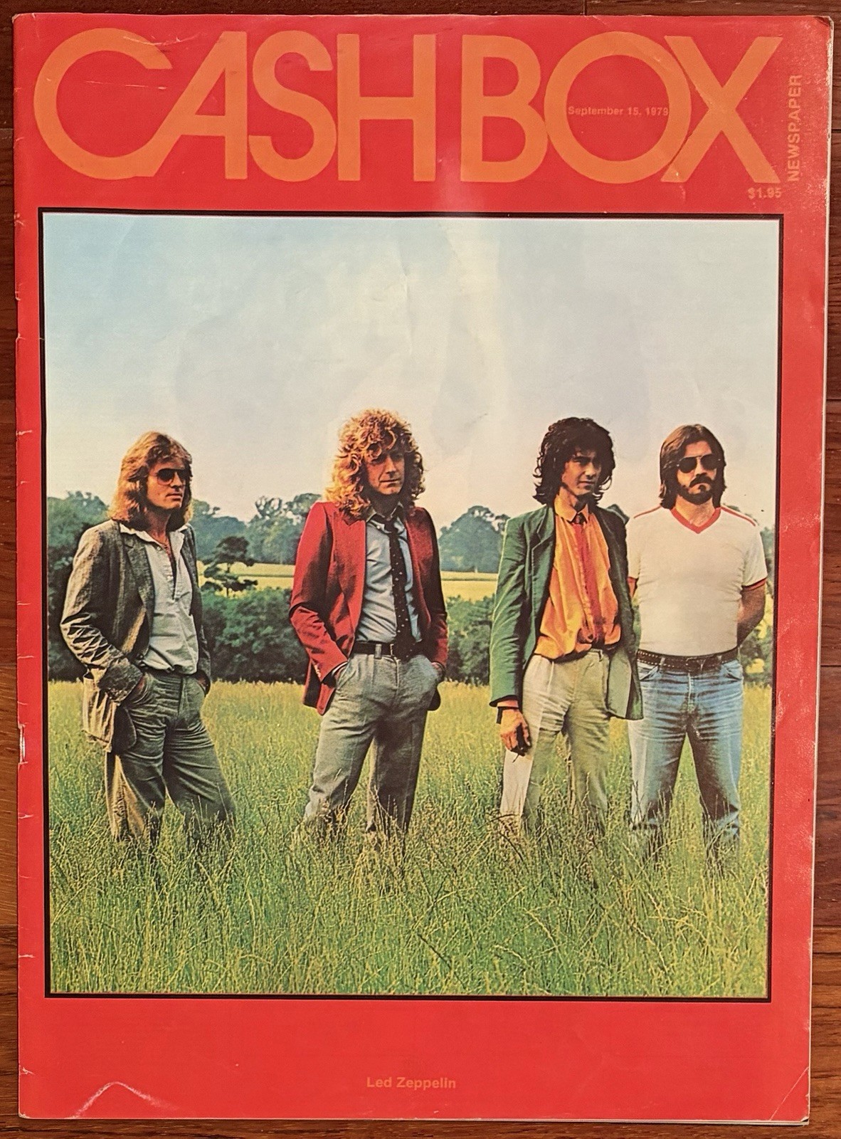 Led Zeppelin Cash Box magazine Sept. 15, 1979 – full issue – RARE!