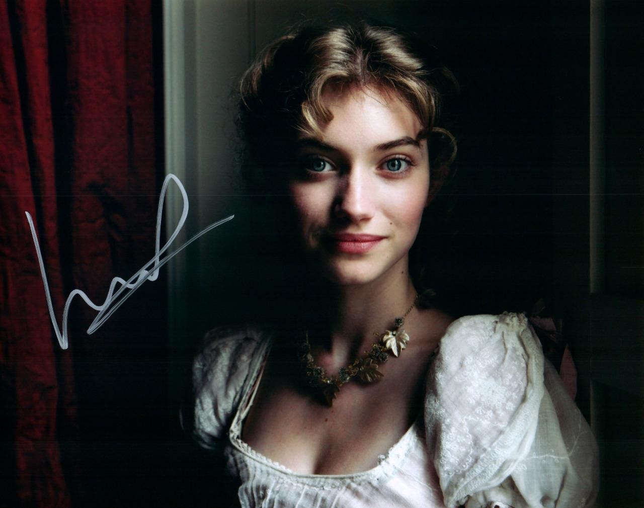 Imogen Poots signed 8×10 Picture Photo Pic autograph with COA