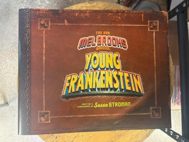 Mel Brooks Young Frankenstein Musical Broadway Show Program W/Insert