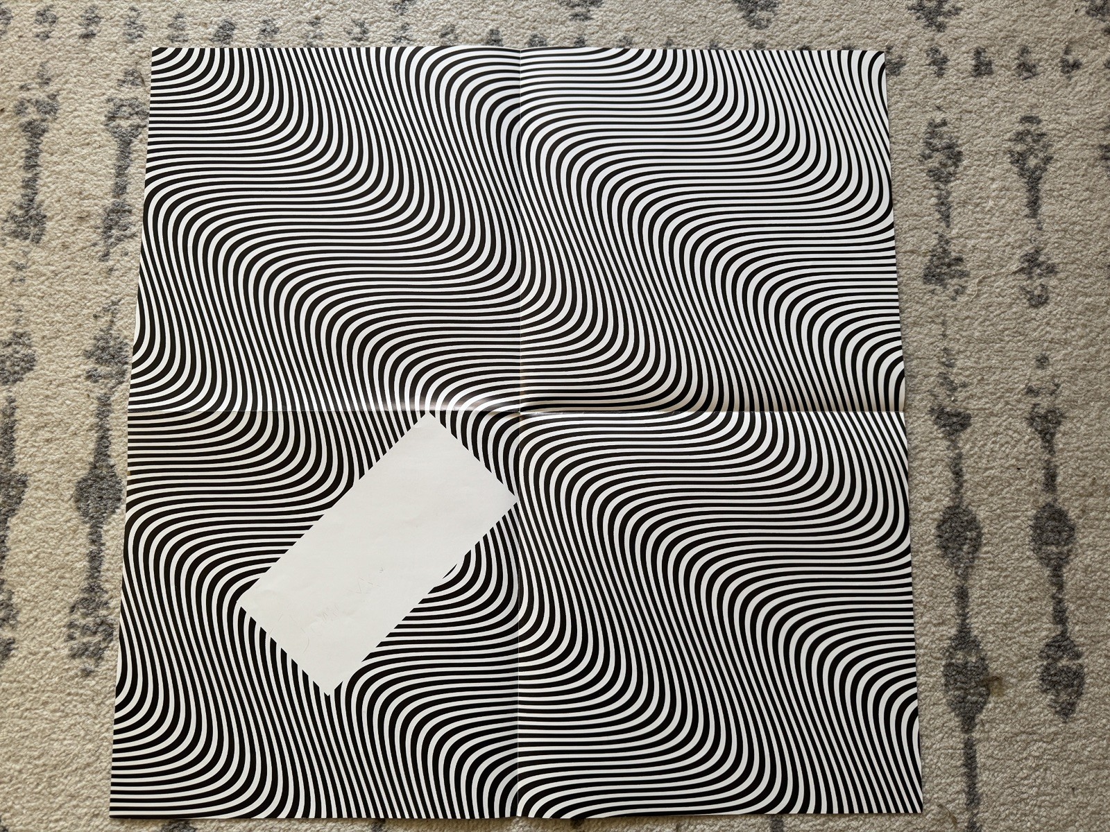 Jamie XX In Waves Promotional Poster (24” x 24”)