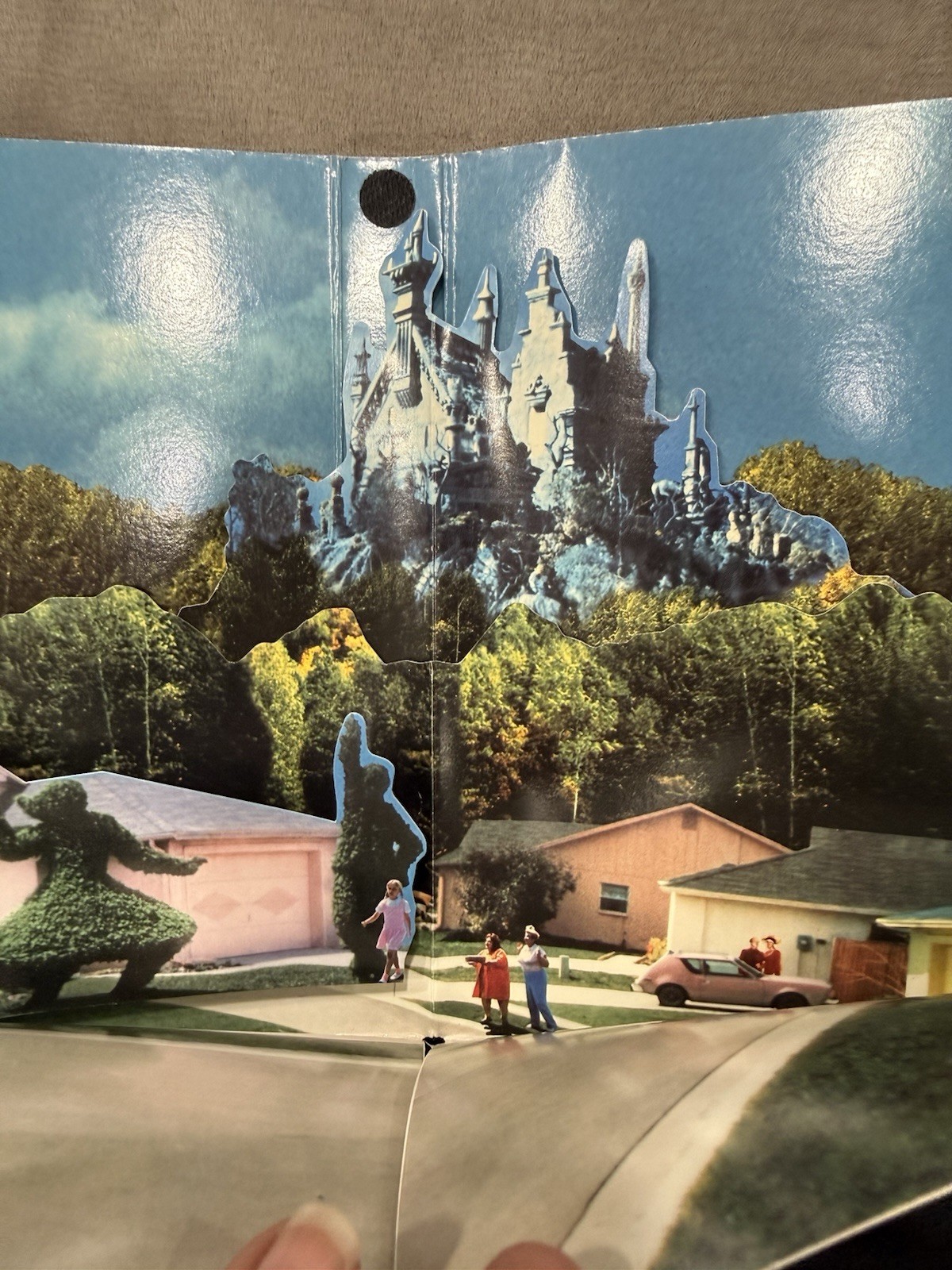 Edward Scissorhands Diorama 1990 Promo Tim Burton And Johnny Depp