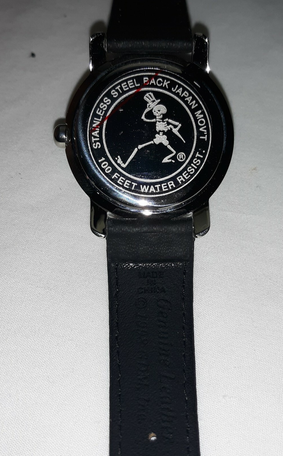 Grateful Dead Dancing Skeleton Black 1998 In Concert Wrist Watch – New Old Stock