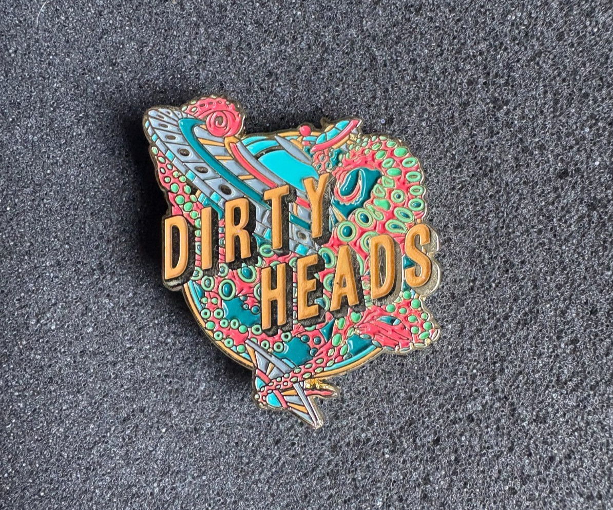Limited Edition Official Dirty Heads 2021 Red Rocks Pin #d /250 by Luke Martin