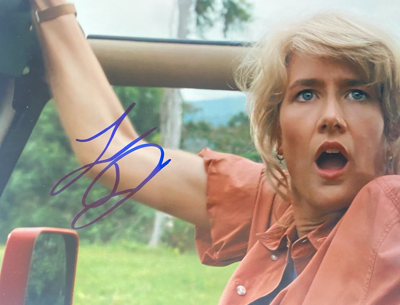Laura Dern Jurassic Park Signed 8×10 photo Autographed Picture