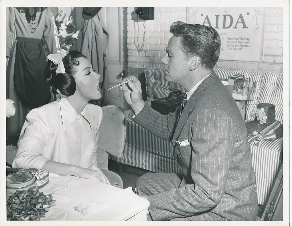 KATHRYN GRAYSON VAN JOHNSON Original Vintage 1950 MGM Studio DBW Photo