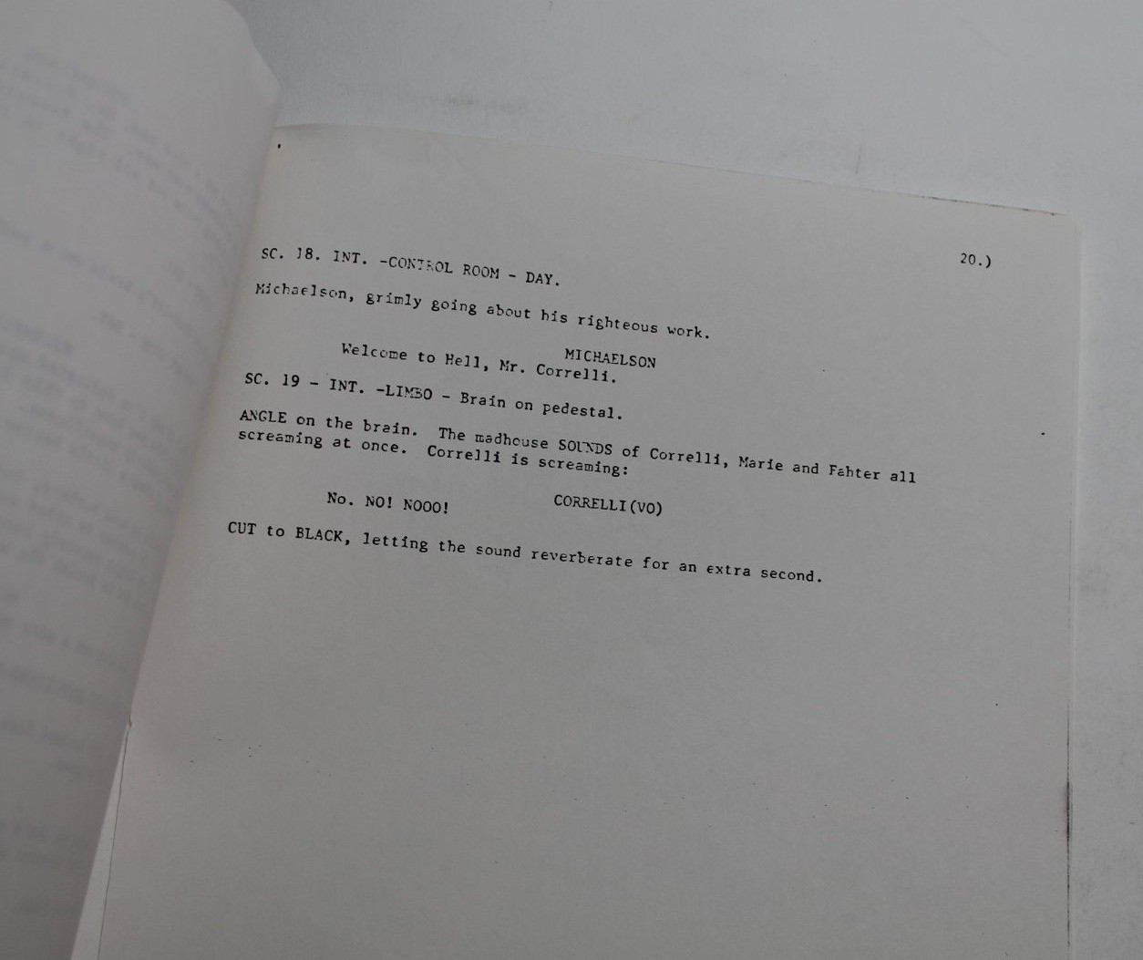 TALES FROM THE DARKSIDE / 1985 Original Season 2 TV Show Script 2x Agency Drafts