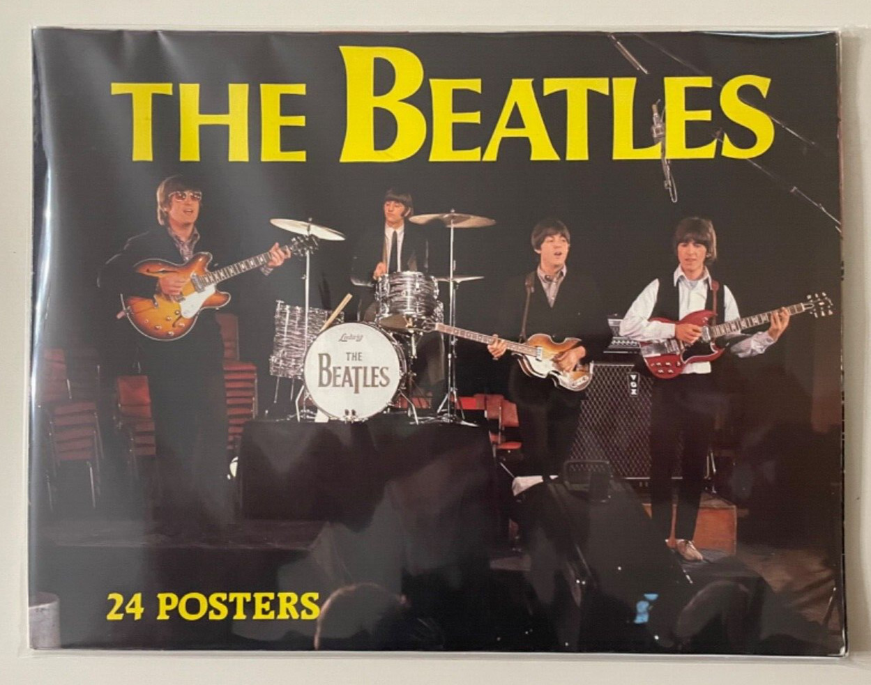 Vintage 1983 UK First Edition The Beatles 24 Posters Book Bagged & Boarded EC!