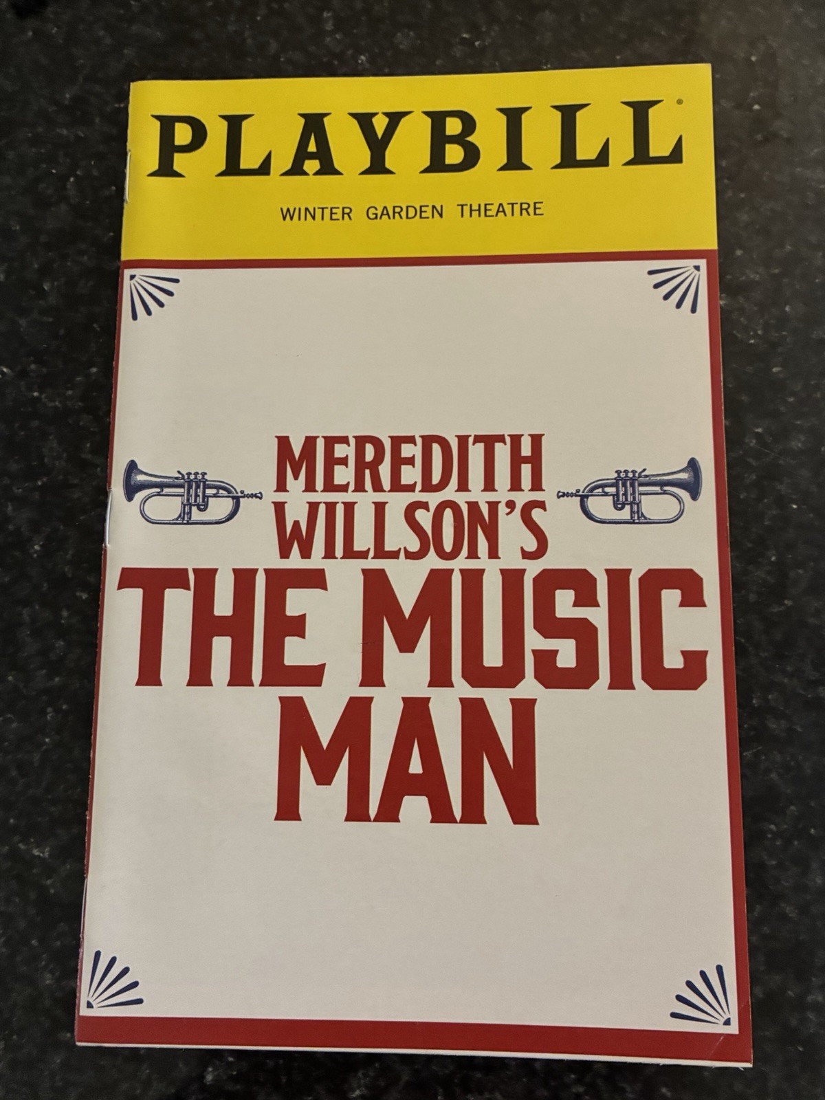 THE MUSIC MAN Dec 2021 Broadway PREVIEW Playbill! HUGH JACKMAN, Sutton Foster +!