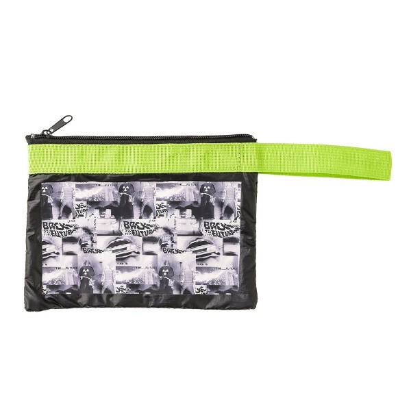 Back to the Future Delorean Black Belt Pouch Universal City Studios DMC 12 Doc