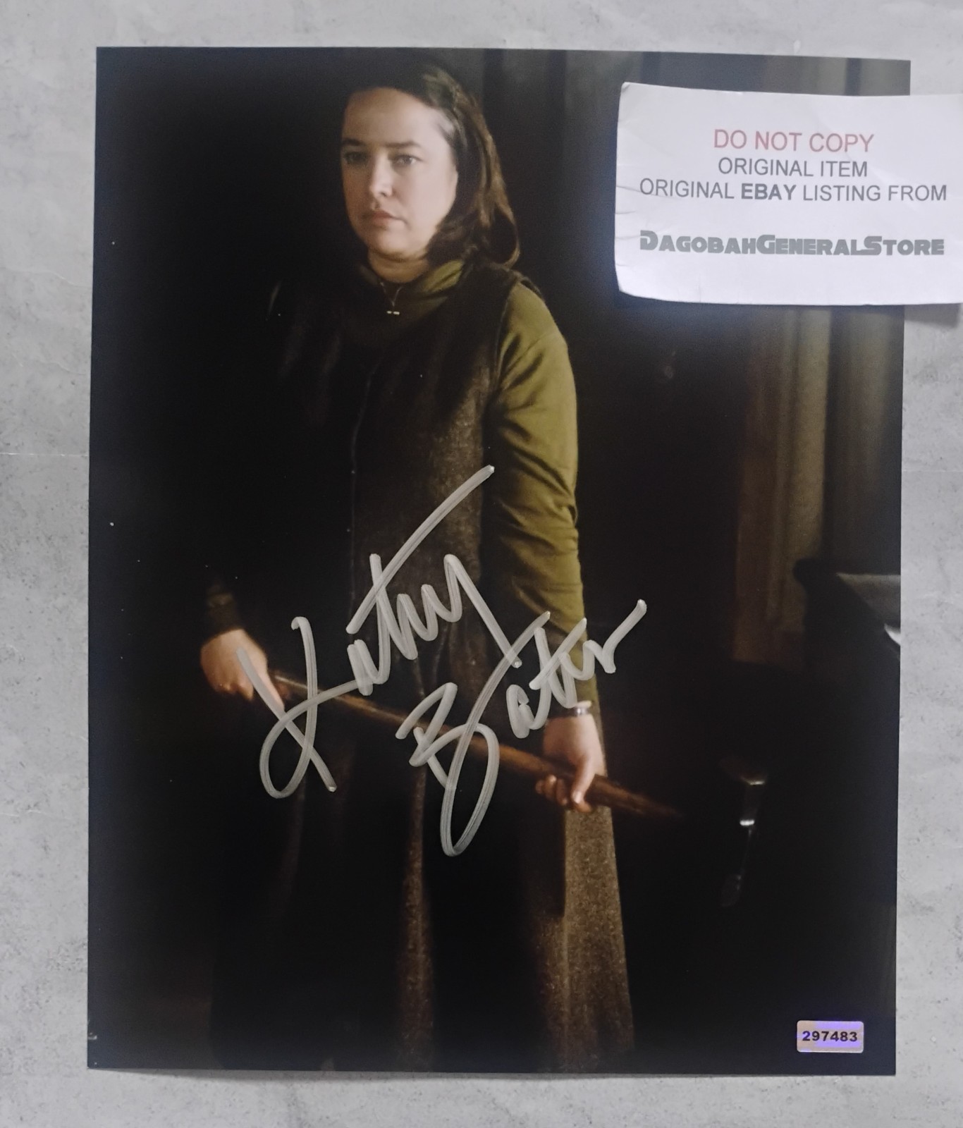 Kathy Bates Hand Signed 8×10 Photo COA Stephen King’s Misery NO US TARIFFS
